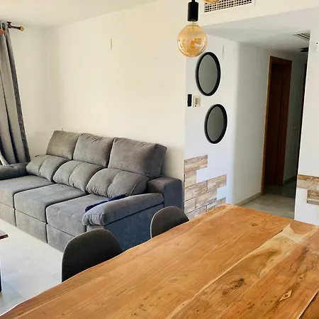 Encantador Atico Con Chimenea Y Piscina En Almeria Retamar  Buitenkant foto